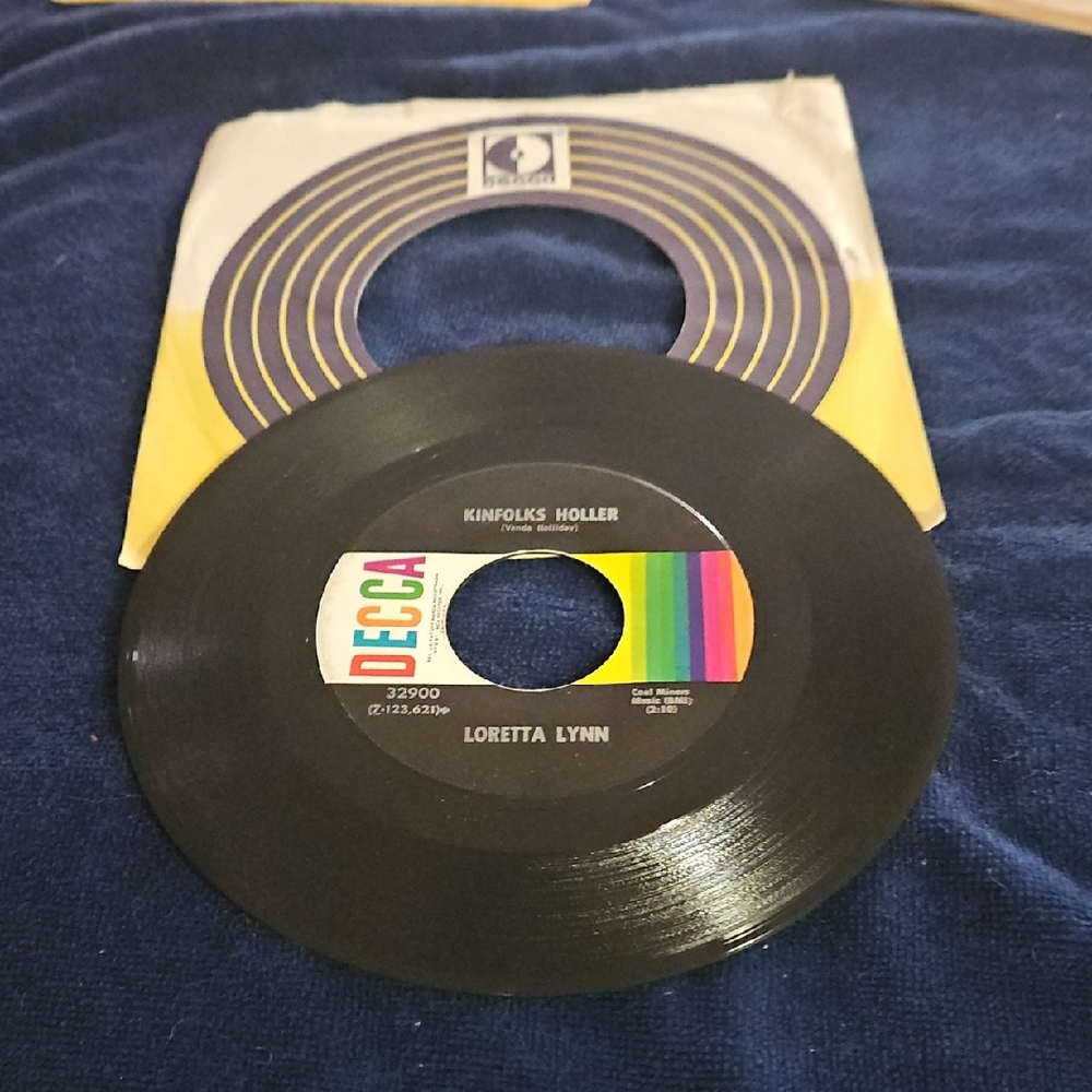 Vintage Loretta Lynn Decca Vinyl Record with Sleeve